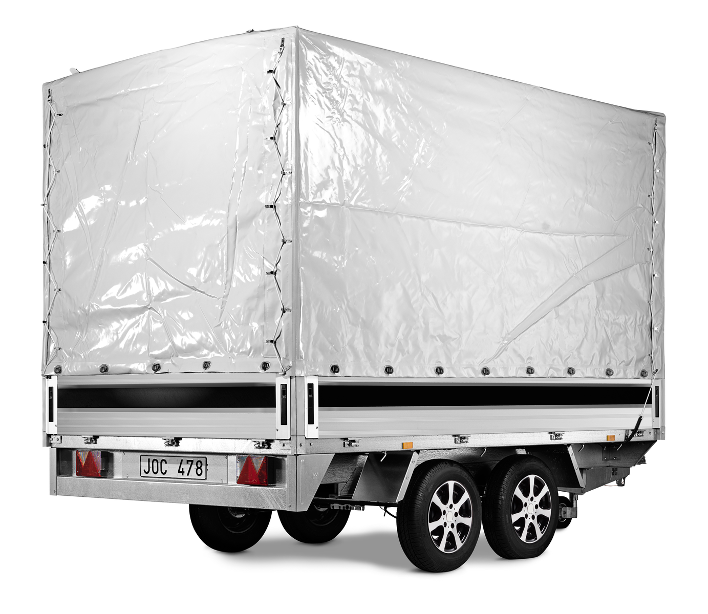 Plachta šedá 150cm s konstrukcí a mont.sadou, typ 5420W