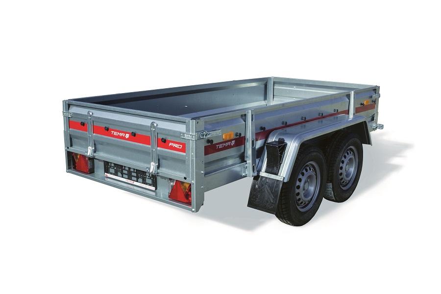 Přívěsný vozík Temared PRO BRAKE 2615/2C | 264 x 150 cm | 2000 kg