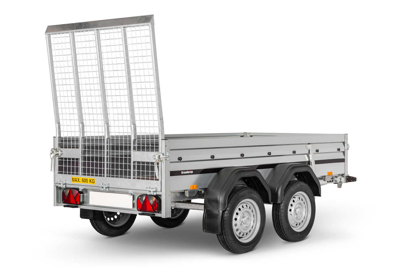 Nájezdová rampa Brenderup - nosnost 600 kg - š.153cm