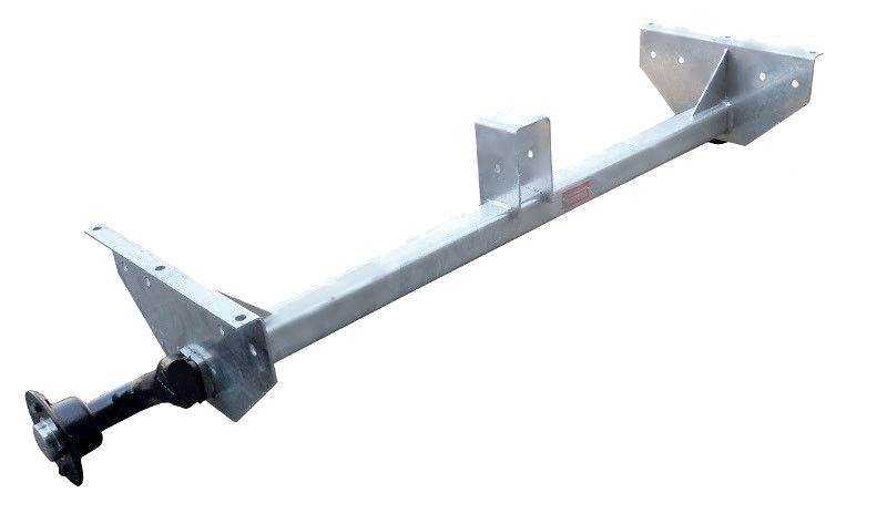 Náprava KNOTT VG 7-L (750 kg) b=1480 mm, c=1810 (100x4), vysoké patky
