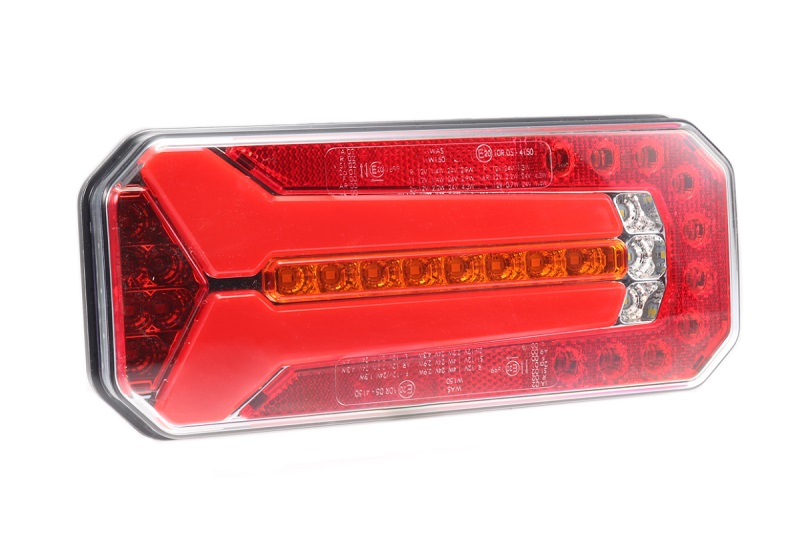 Svítilna WAS W150 sdružená LED 12-24 V, L, BL/BR/KO/ML/RZ, dynamický blinkr