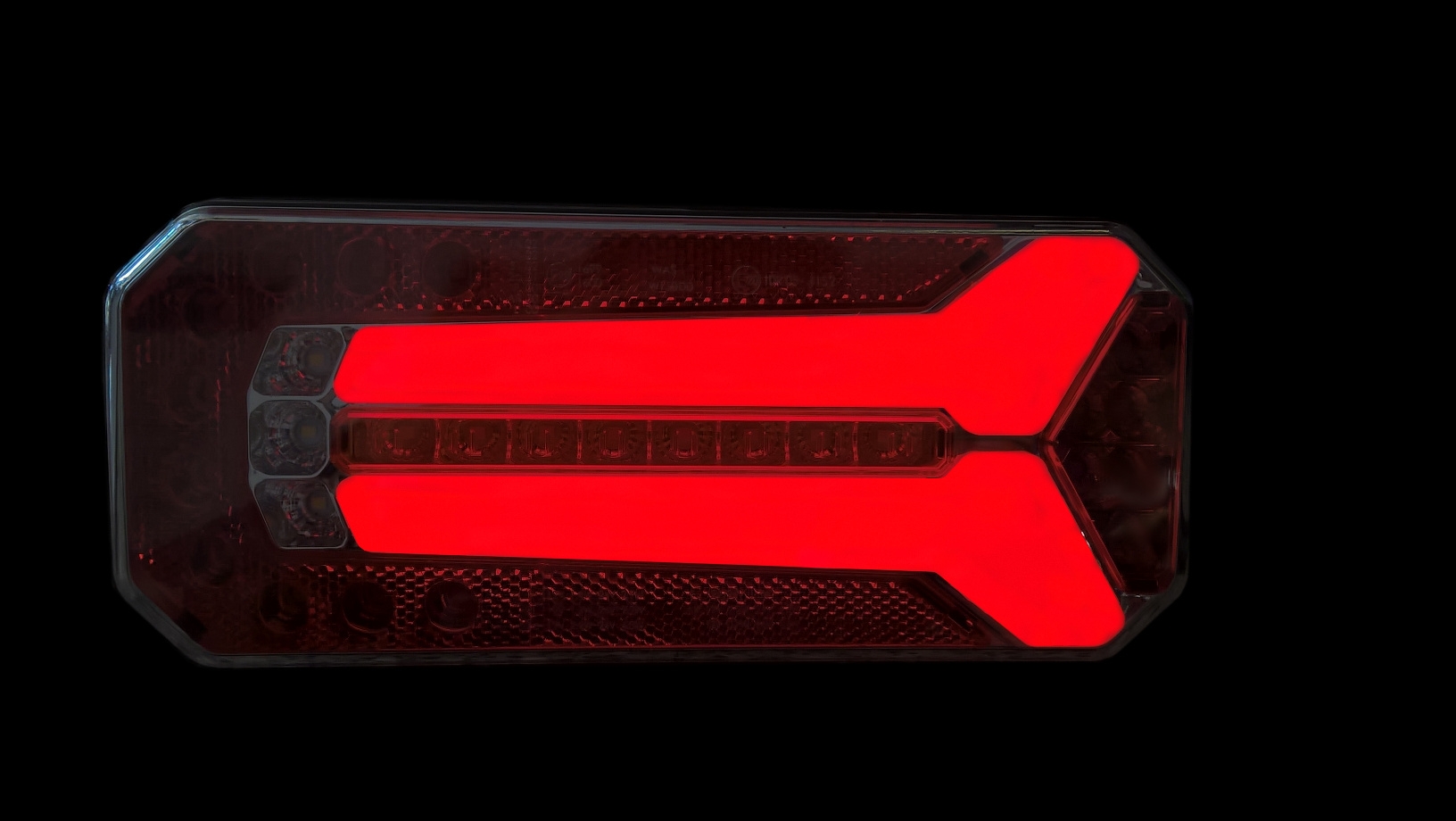 Svítilna WAS W150 sdružená LED 12-24 V, L- P, BL-dynamický/BR/KO/ML/CO