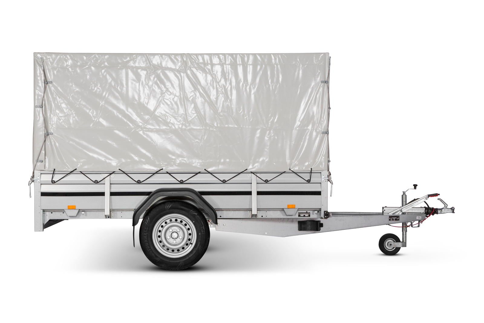 Plachta s konstr. š. 128 cm v. 100 cm  šedá, typ 2260S