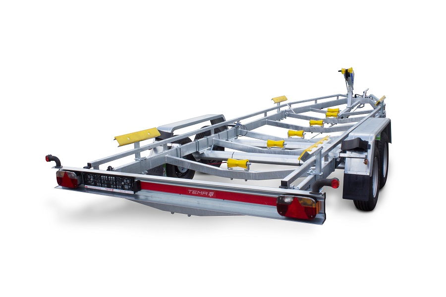 Lodní přívěs B35/3 (PTZ) 3 nápravy