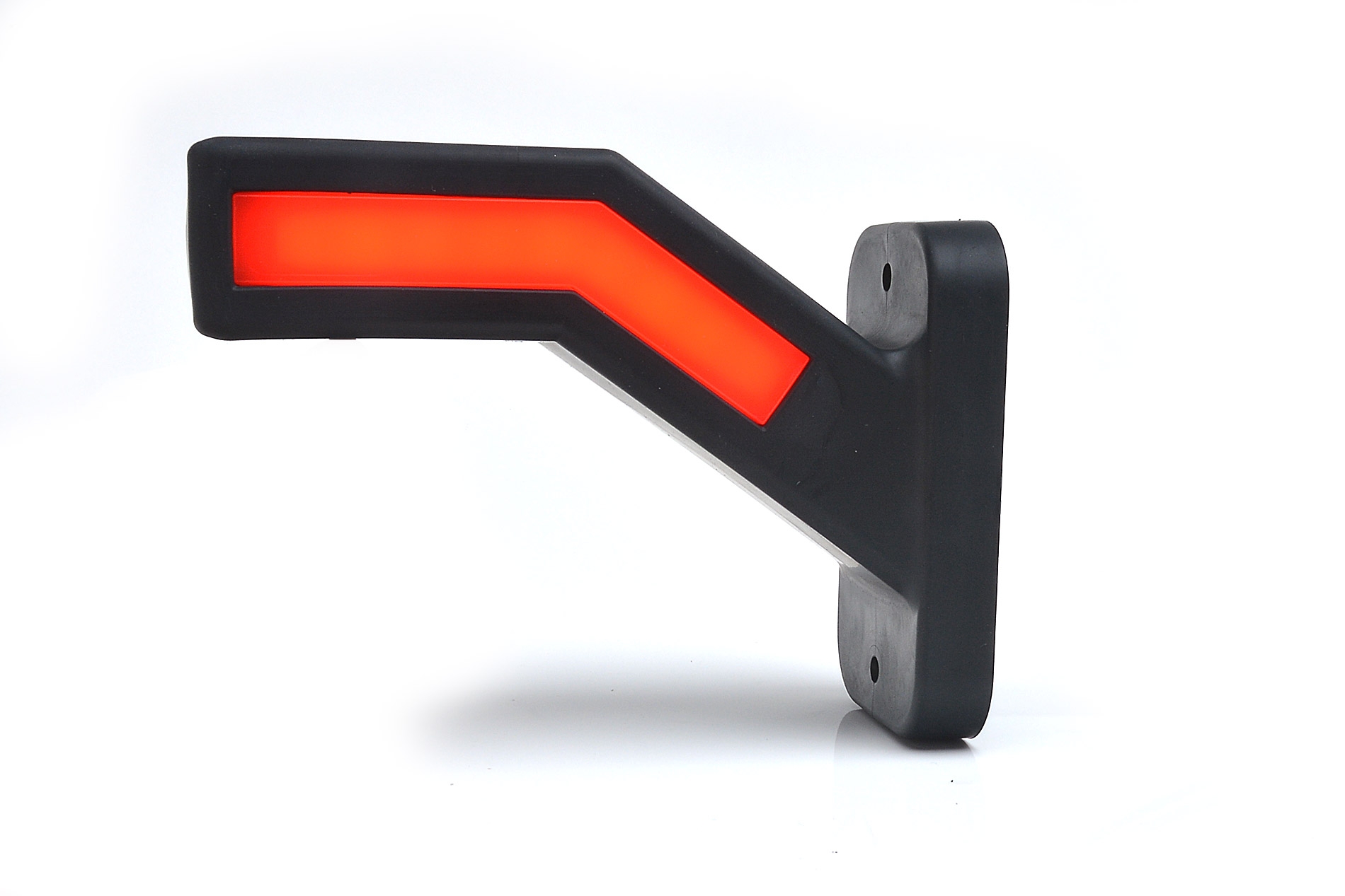 Svítilna doplňková obrysová LED WAS W168.2, 12-24V, levá, neon ef.