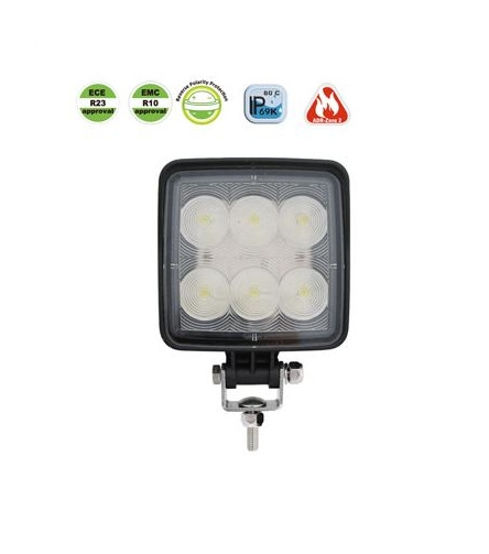 Svítilna Lucidity 22809-B couvací/pracovní LED 12-36V,1440/1036 lm, IP69K, alu