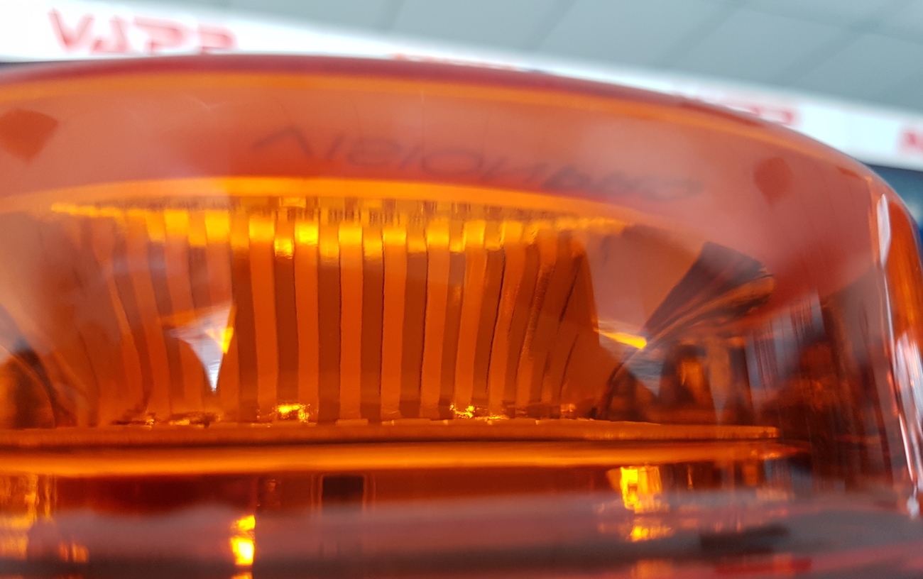 Maják VISIONPRO magnetický oranžový nízký LED 12/24V - NOVINKA