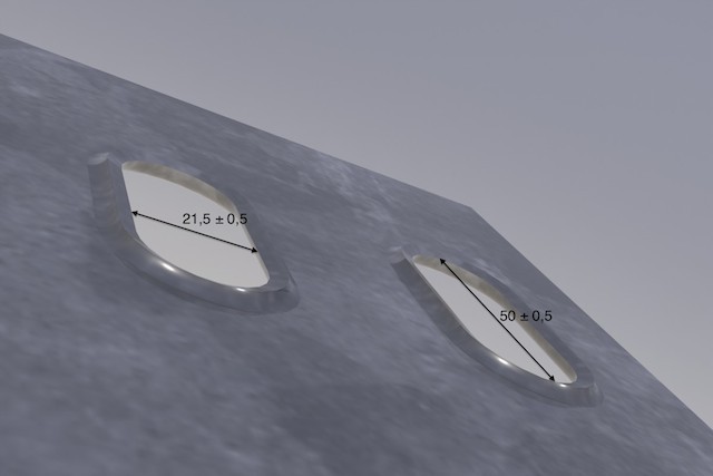 Plech děrovaný 1500 x 620/tl. 3 mm LO (105x60), pozink