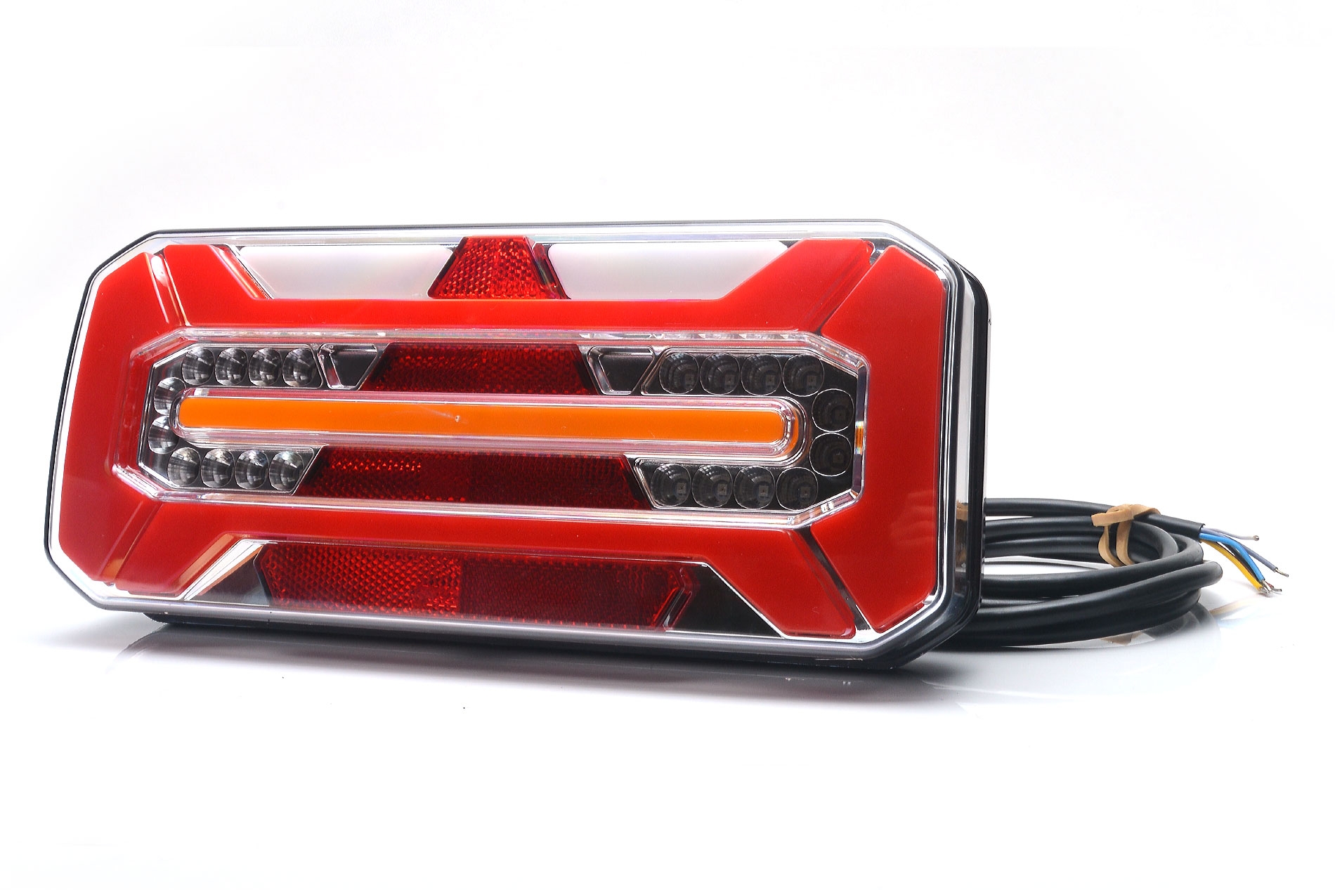 Svítilna WAS W184 sdružená LED 12-24V, L, BL/BR/KO/ ML/CO IP66/68 - NOVINKA