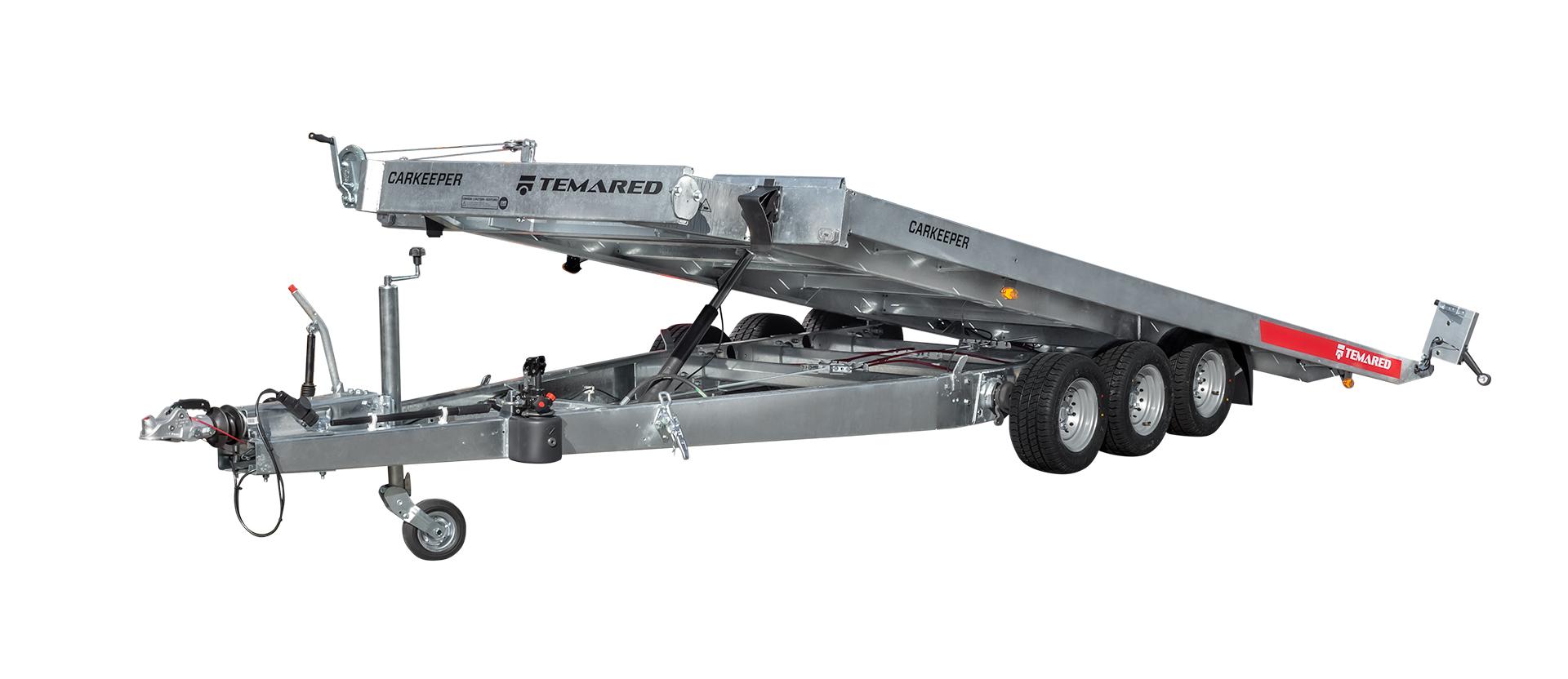 Přepravník automobilů - CAR KEEPER 4820/3 S ALU- 4730+200x2090, 3500 kg 