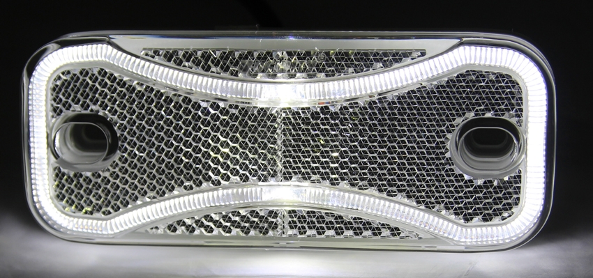 Svítilna přední obrysová LED Lucidity 26279, 12-24V, s odrazkou, konektor PRS, 0.5 m, NOVINKA