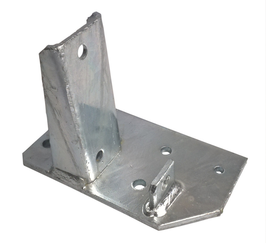 Konzola pro držák opěrného kolečka a hydrauliky na brzdu AL-KO 161S/251S pro přívěs ADAM