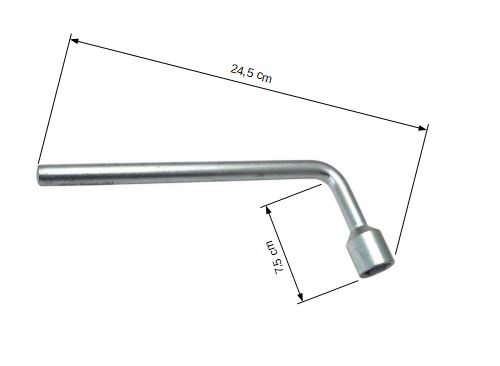 Klíč na kola pro matice 17