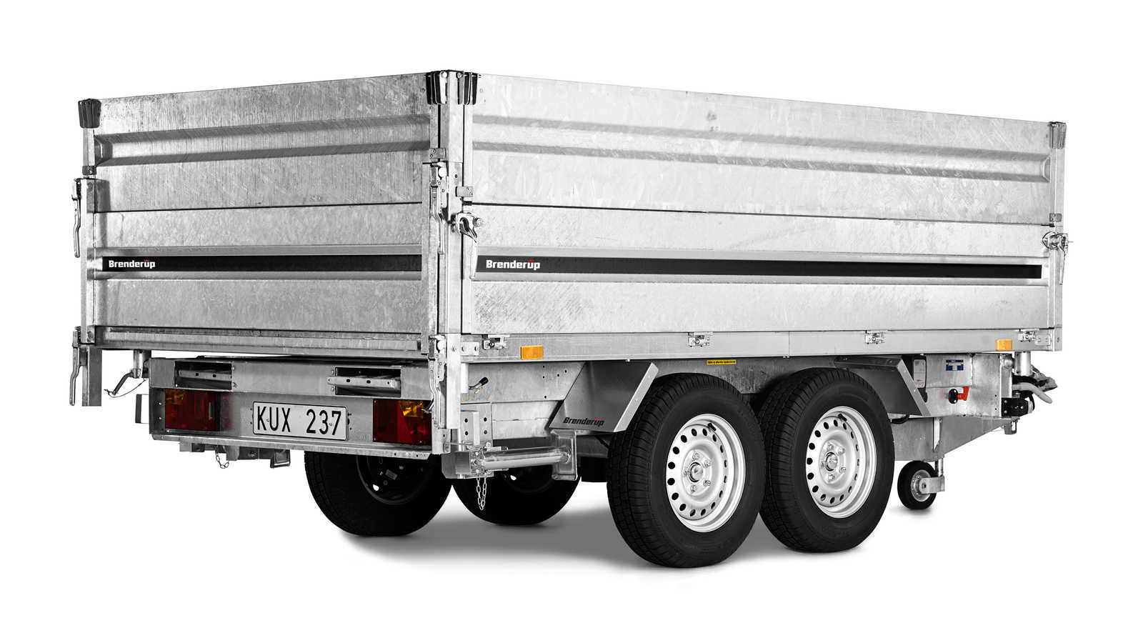 Nástavba bočnic ocelová - 250 x 30 cm - typ 3-WAY TIPPER 3,1