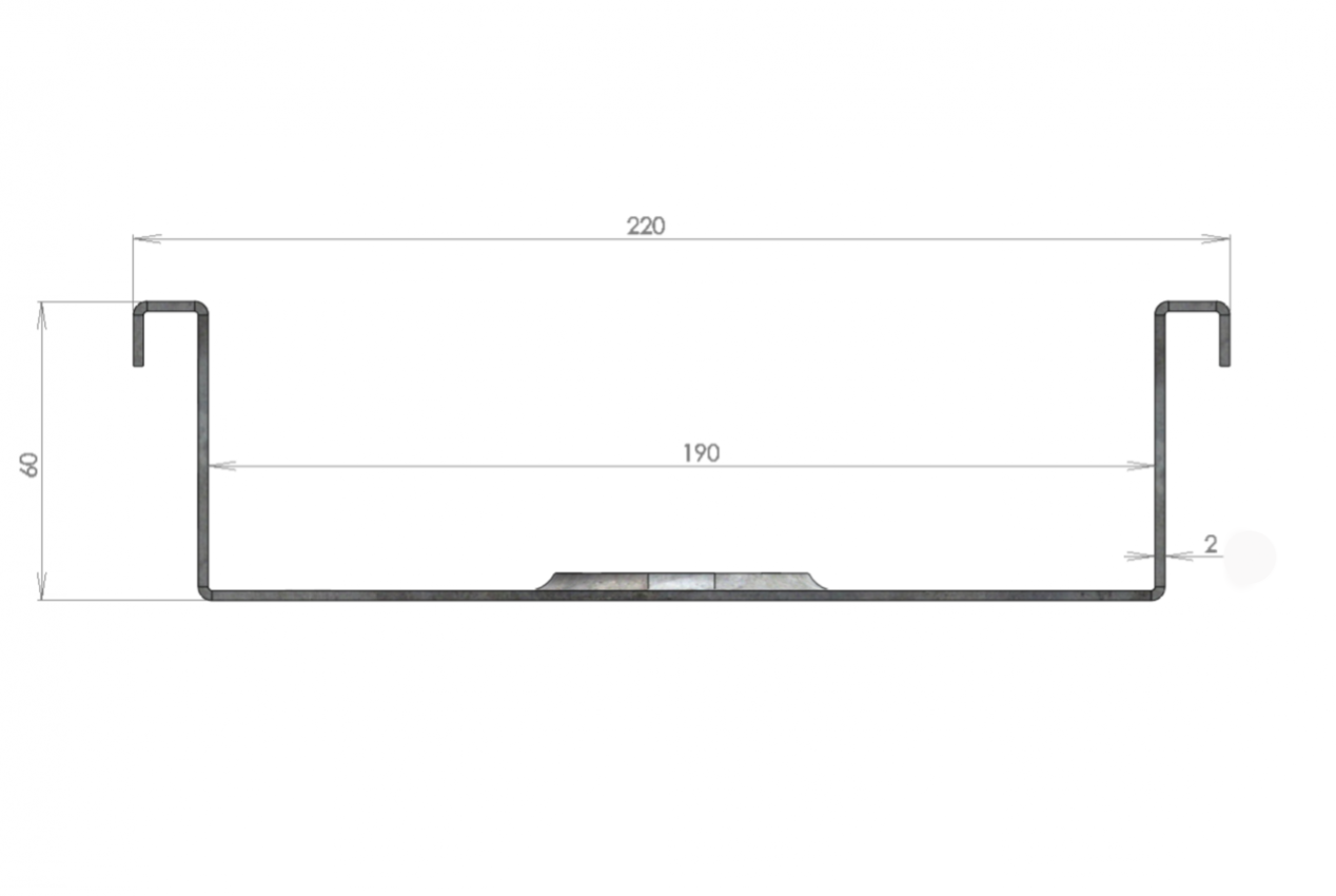 Držák motocyklu s automatickým zajištěním VAPP  680/190mm k našroubování