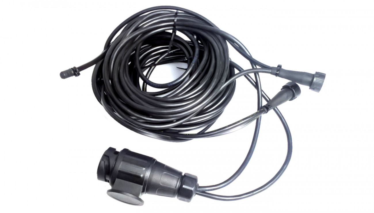 Kabeláž Tesat, 5,65 m s před. vývody SNAP-IN/13 pól - zástrčka