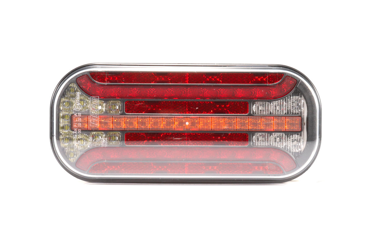 Svítilna Fristom FT-230 sdružená LED 12-36V, L/P-BL/BR/KO/CO, dynamický blinkr, baj5