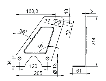 Kryt pro nájezdovou brzdu 161S, 251S - výprodej