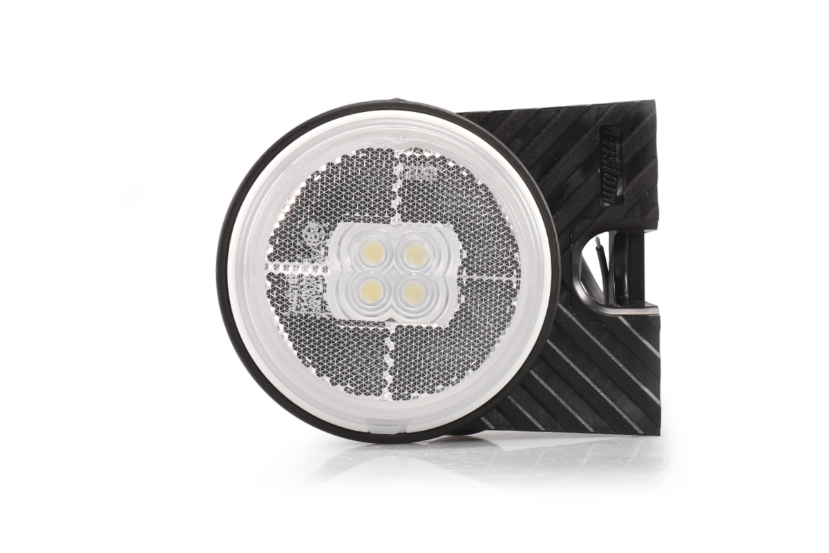 Svítilna přední obrysová LED Fristom FT-060 na držáku, PRAVÁ, 12-36V