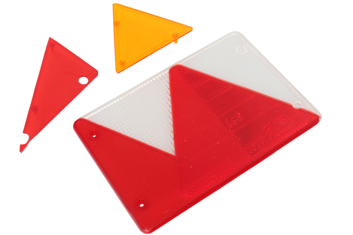 Sklo svítilny Aspöck Multipoint IV, levé