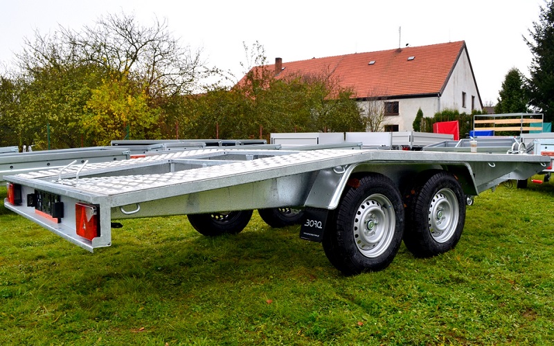 Přepravník automobilů - JUPITER - 450 x 200 cm, 3000 kg