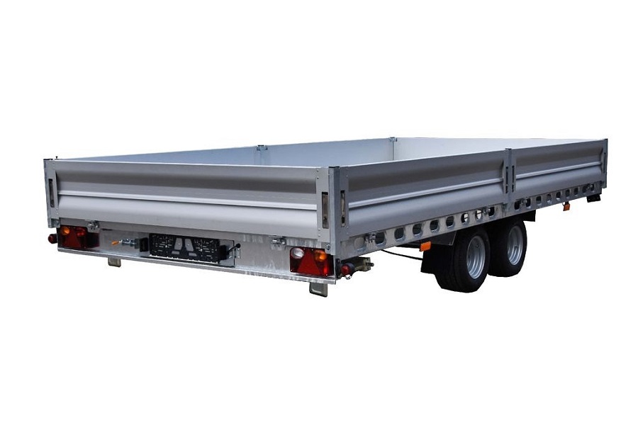 WIOLA Multitrailer 3500 KG 4100 X 2100 podlaha z překližky integrované nájezdy 