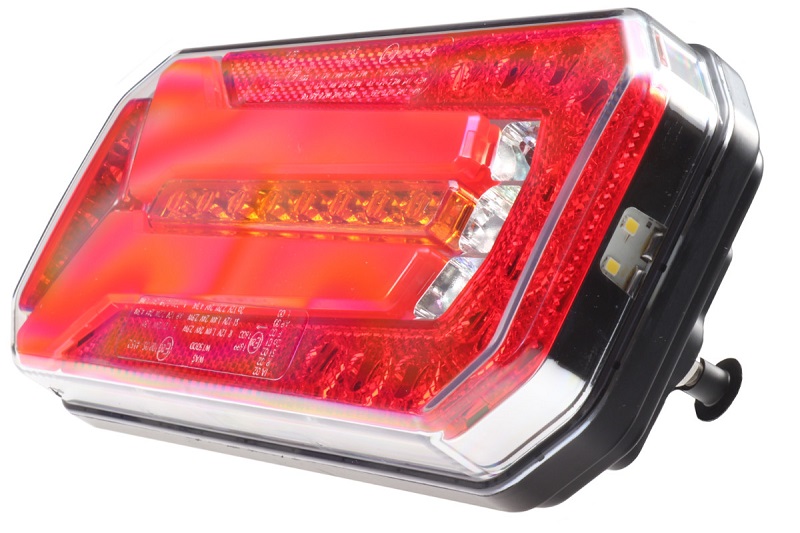 Svítilna WAS W150 sdružená LED 12-24 V, L, BL/BR/KO/ML/RZ, dynamický blinkr