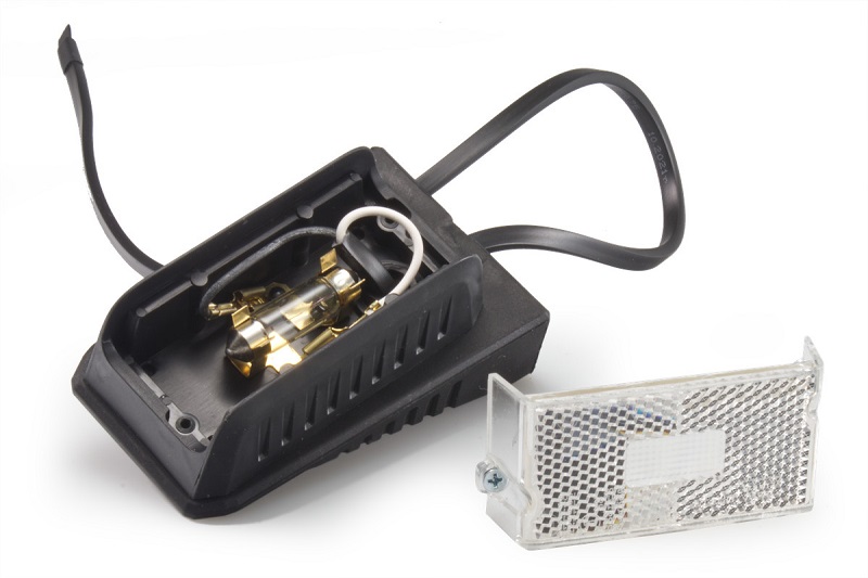 Svítilna přední obrysová Dobplast DPT15, s odrazkou, na držáku