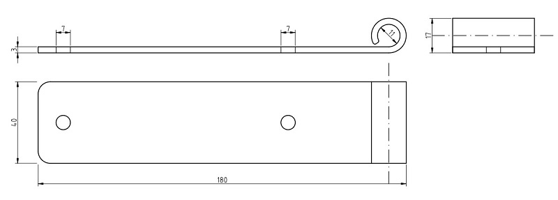 Pant bočnic 180/10,5 NP-POČ