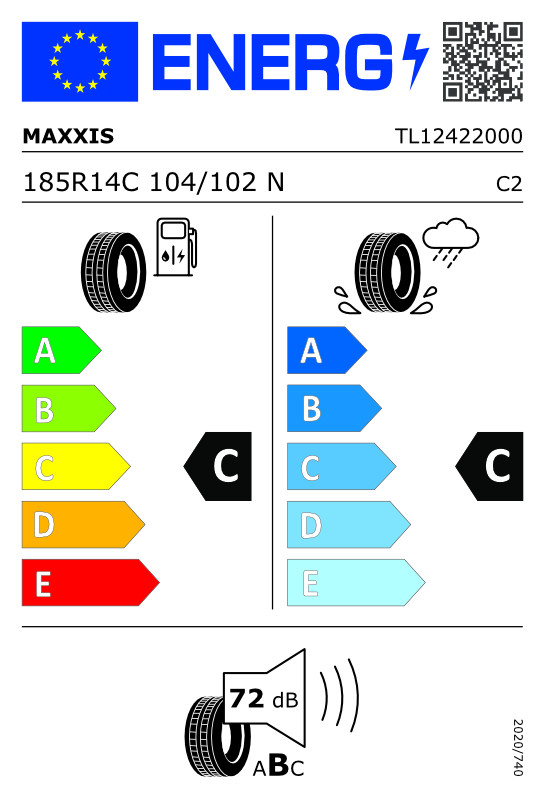 Pneu 175 R14 C 99N (775 kg) GT Maxmiller