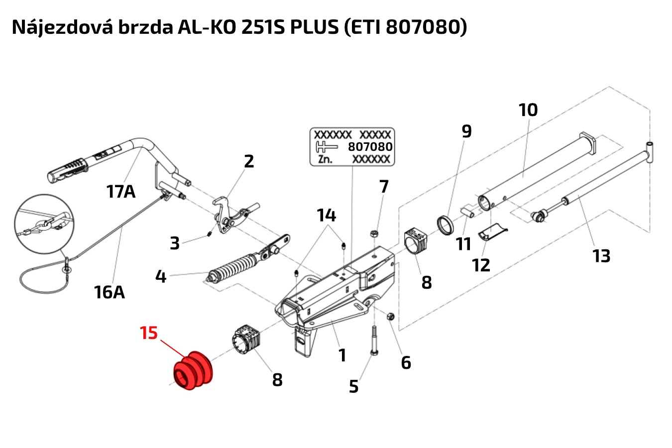 Manžeta gumová AL-KO 161S,251S,251G PLUS