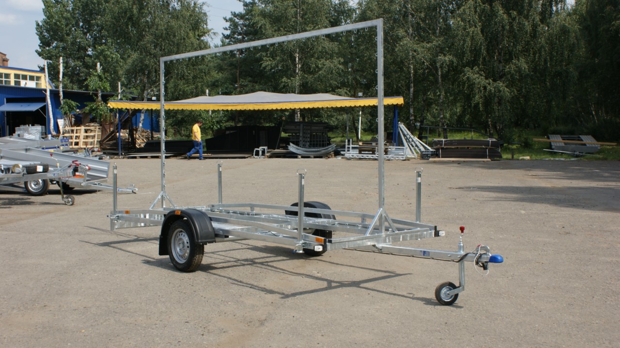 Reklamní přívěs Wiola 4000 x 2000 mm