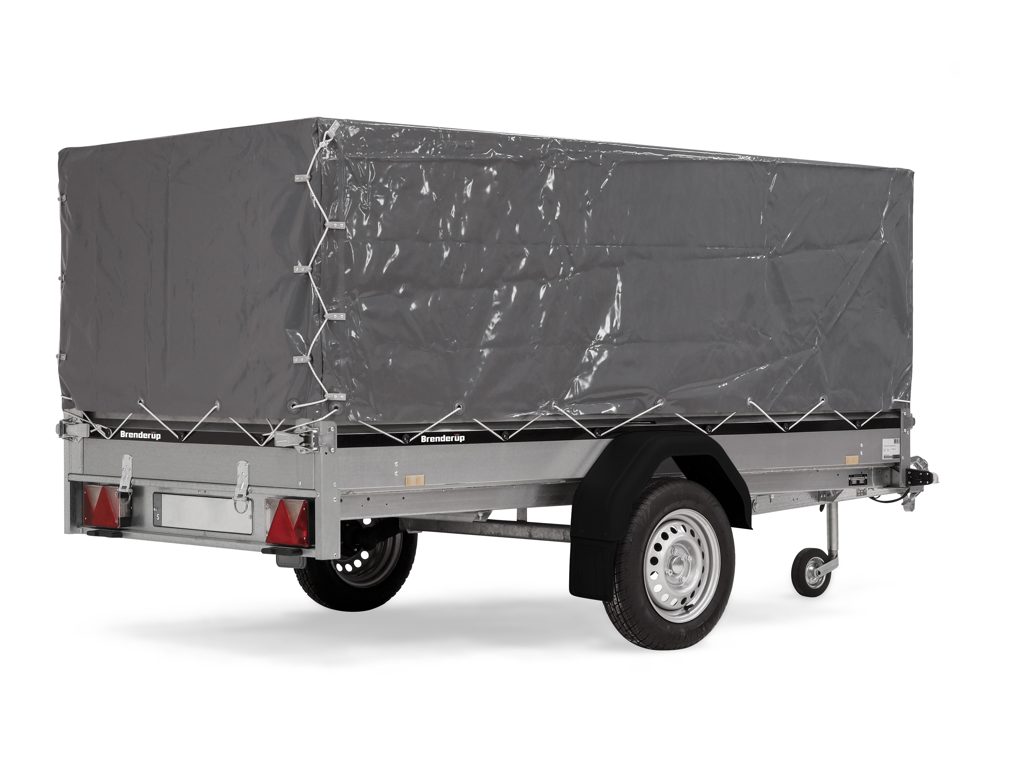 Přívěsný vozík Brenderup 2270S s plachtou a konstrukcí | 270 x 128 cm