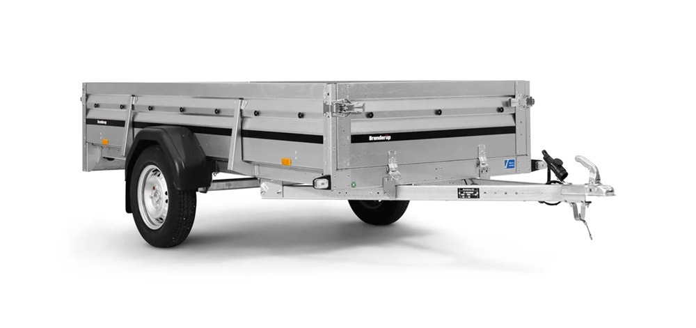 Přívěsný vozík Brenderup 2270SUB XL s plachtou a konstrukcí | 270 x 128 cm
