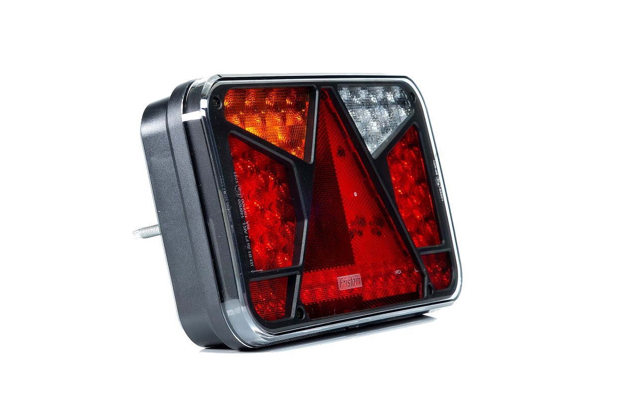 Svítilna Fristom FT-370 sdružená LED 12V, L-BL/BR/KO/ML/CO/RZ, integr. kontrolbox, baj6