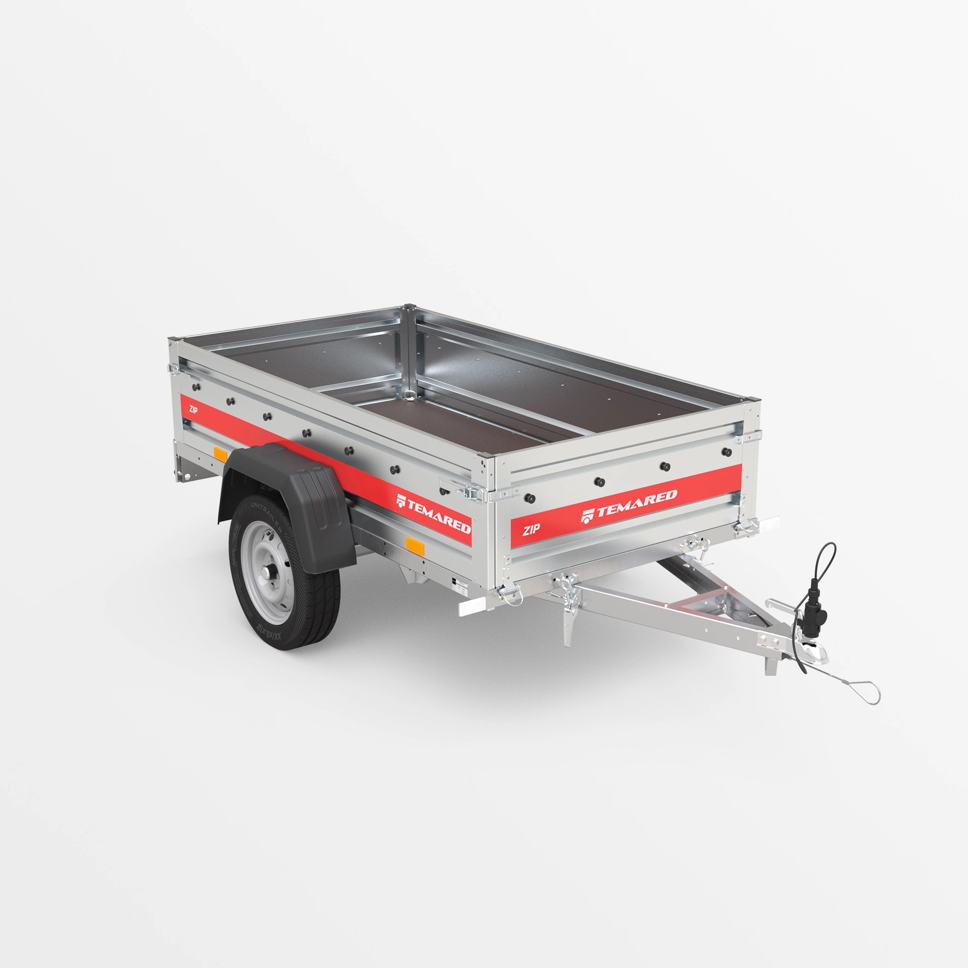 Přívěsný vozík TEMARED ZIP 2010 KIPP nebrzděný | 201 x 106 cm