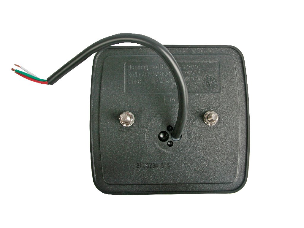 Sdružené světlo C LED - pravé s osvětlením SPZ, 12 V MULTIPA