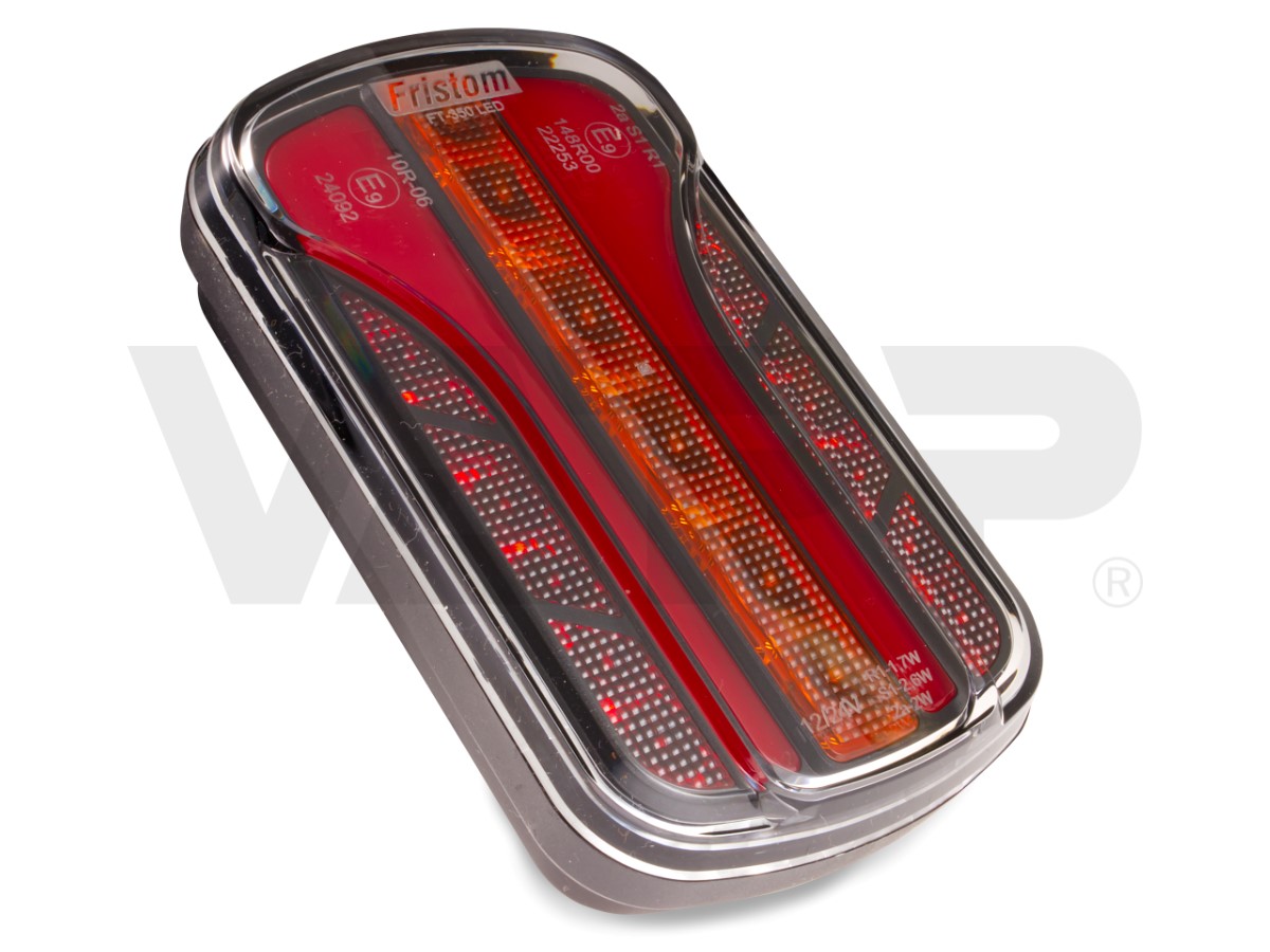 Svítilna Fristom FT-350 sdružená LED 12-36V, L/P-BL/BR/KO