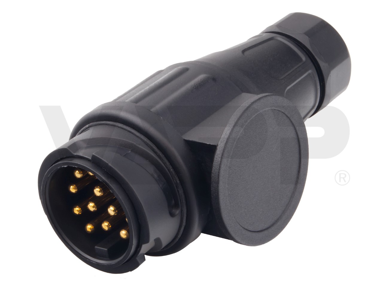 Zástrčka - vidlica 13 pól 12 V, VAPP