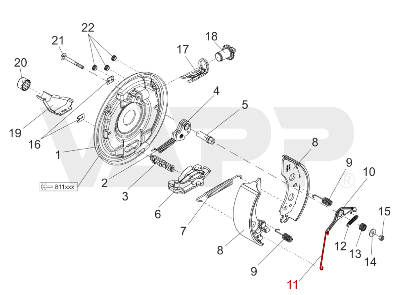 Táhlo spojovací 2361 AAA AL-KO