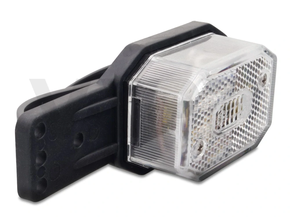 Svítilna přední obrysová Aspöck Flexipoint I, s odrazkou na držáku