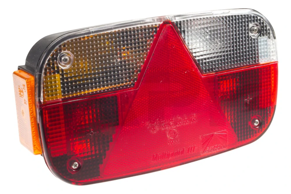 Svítilna Aspöck Multipoint III sdružená, L-BL/BR/KO/CO/ML/RZ, baj8, s boční obrysovou sv.