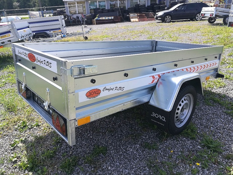 Přívěsný vozík BORO 725SP | 243 x 121 cm