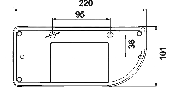 Sklo svítilny Jokon 821, P-BL/BR/KO/ML/CO 