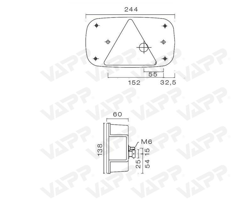Svítilna Multipoint III sdružená, L-BL/BR/KO/ML/RZ, baj5 