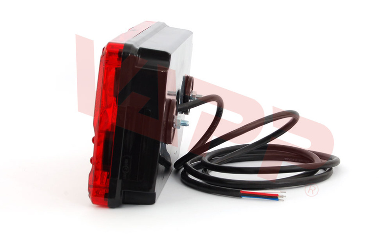 Svítilna WAS W70DP/392 sdružená LED 12-24V, P-BL/BR/KO/ML/CO 