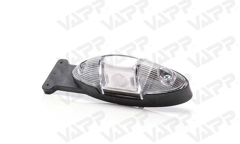 Svítilna doplňková obrysová LED WAS W107/820L II(12-24V) na držáku, levá 