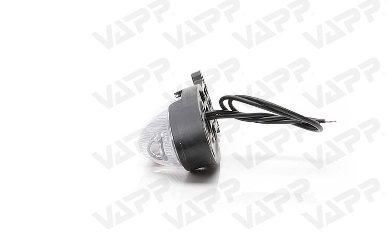 Svítilna doplňková obrysová LED WAS W107/820P II(12-24V) na držáku, pravá 