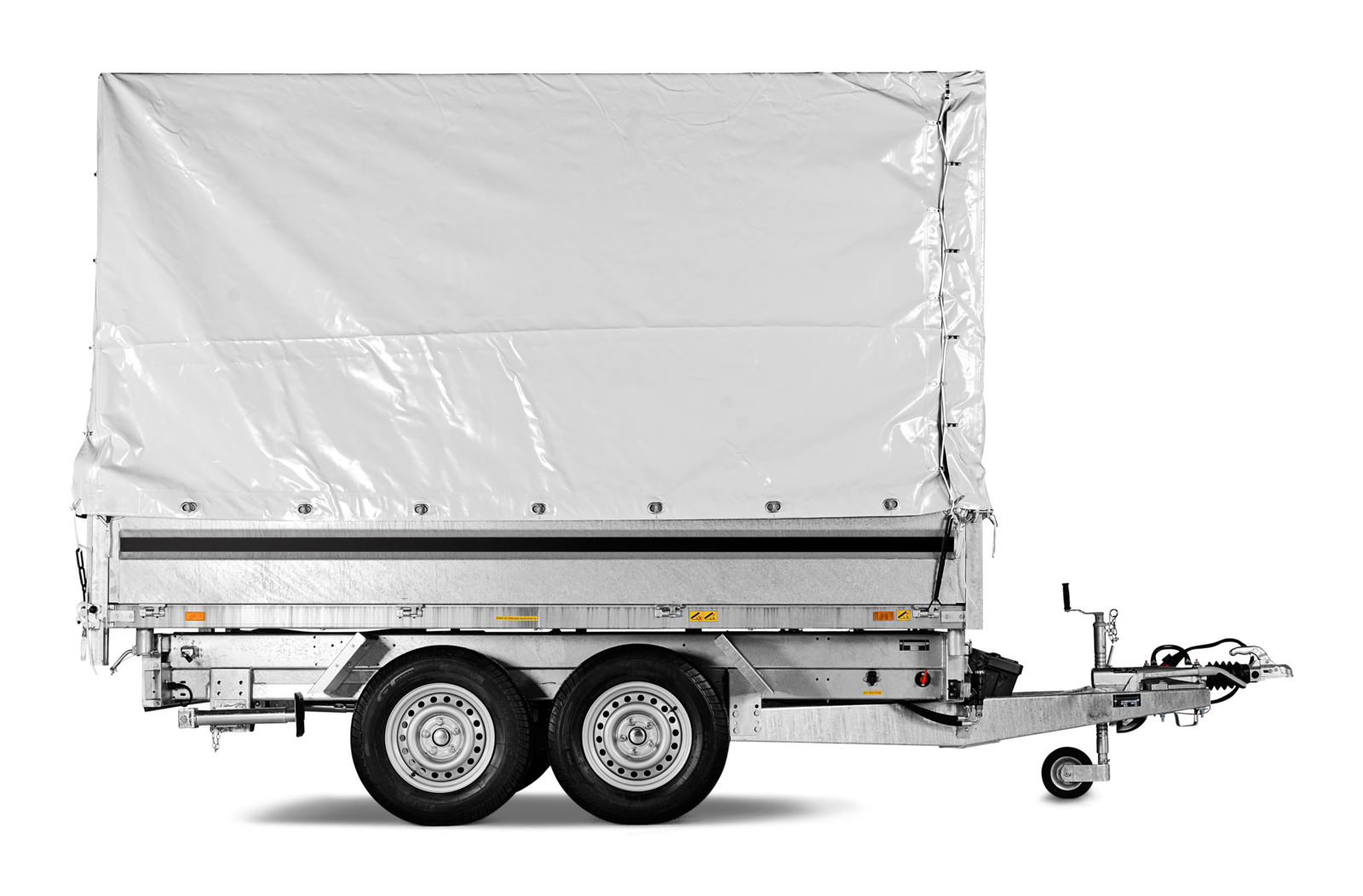 Plachta šedá 309x169x150cm + konstrukce typ 4310