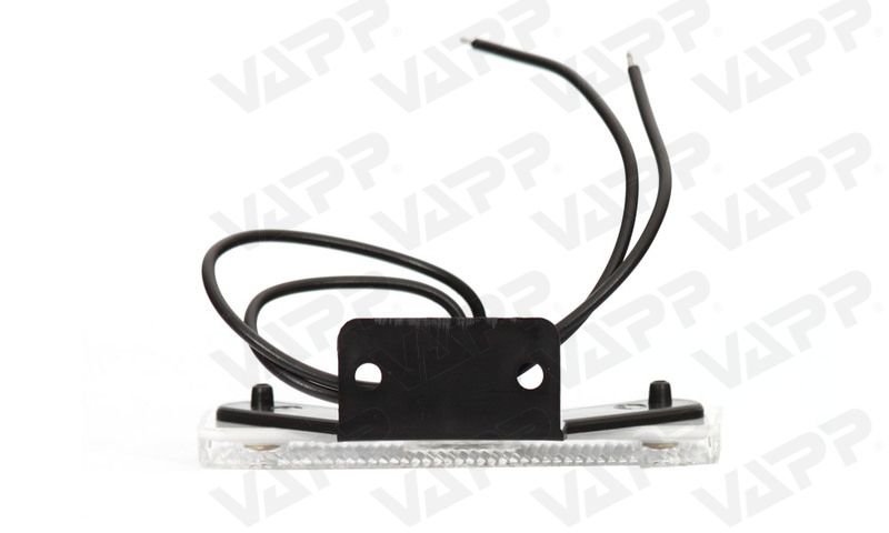 Svítilna přední obrysová LED WAS 219Zw44, 12-24V, s odrazkou, na držáku 